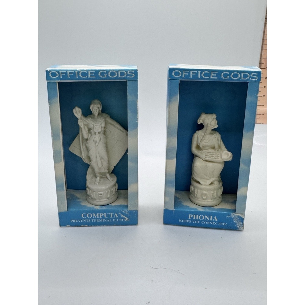 Greek Roman COMPUTA & PHONIA Office Gods Computer Tech Office Gag Gift 1994
